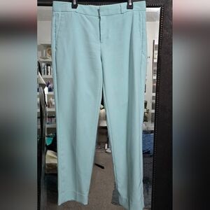 Banana Republic Mint Green Cropped Ankle Pants
